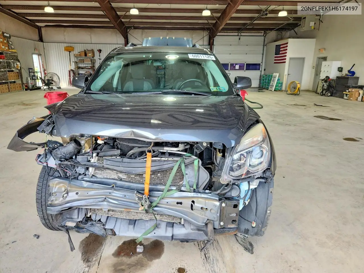 2017 Chevrolet Equinox Lt VIN: 2GNFLFEK1H6174197 Lot: 60011126