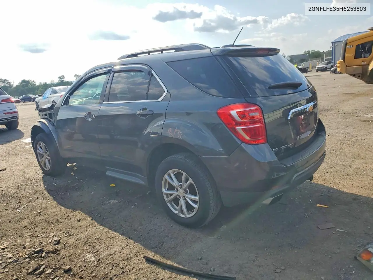 2017 Chevrolet Equinox Lt VIN: 2GNFLFE35H6253803 Lot: 61007686