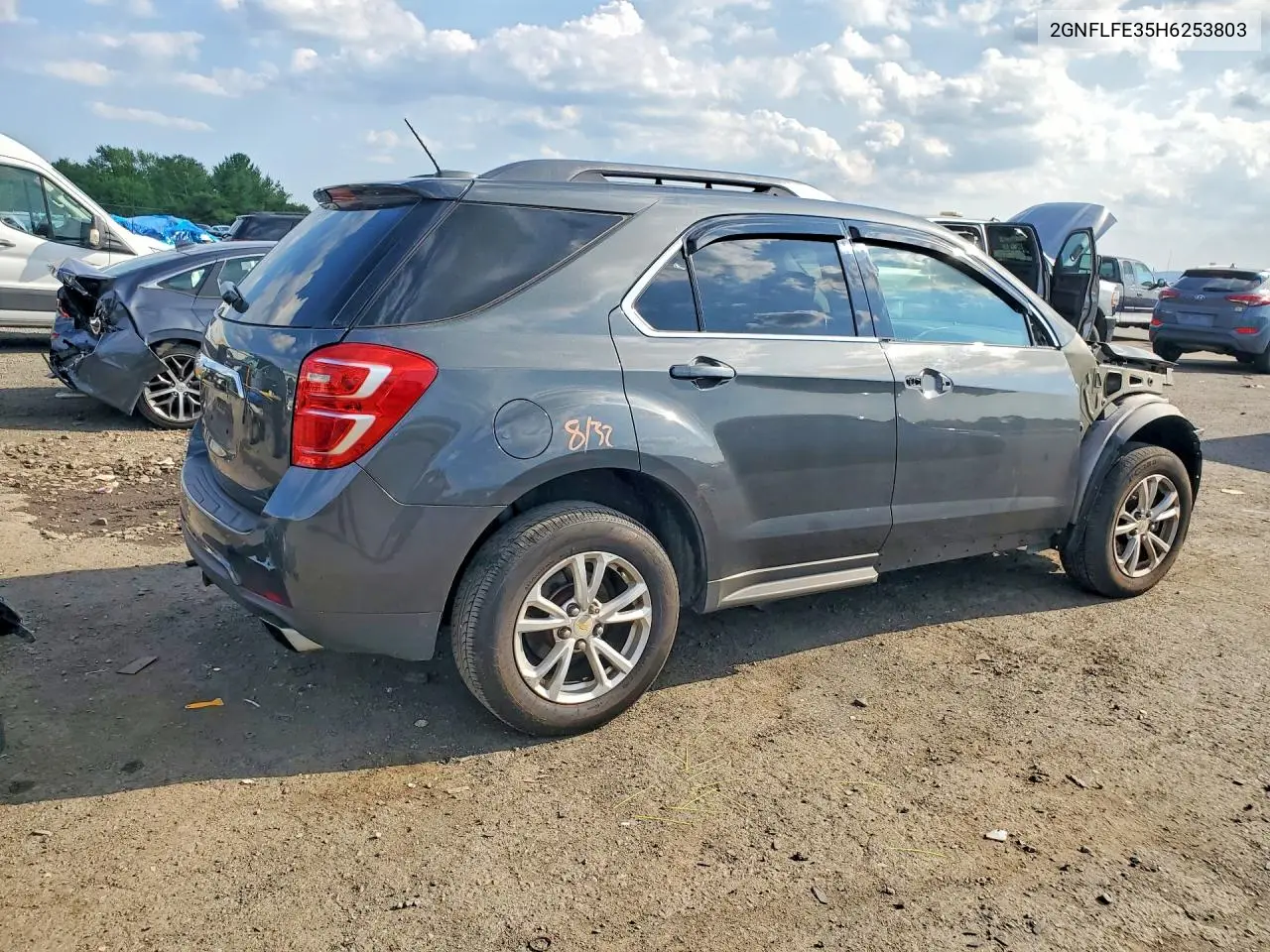 2017 Chevrolet Equinox Lt VIN: 2GNFLFE35H6253803 Lot: 61007686