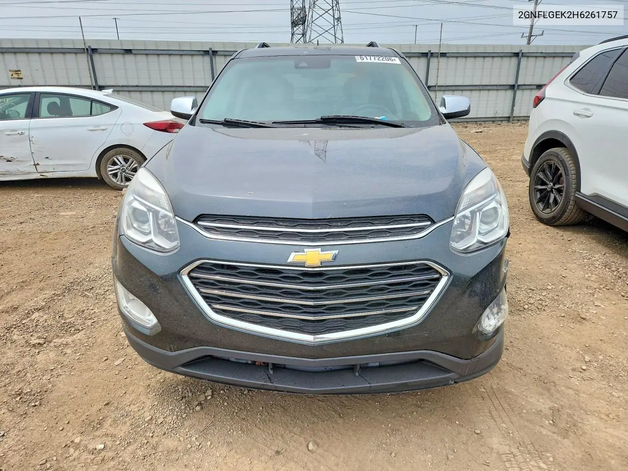 2017 Chevrolet Equinox Premier VIN: 2GNFLGEK2H6261757 Lot: 61772206