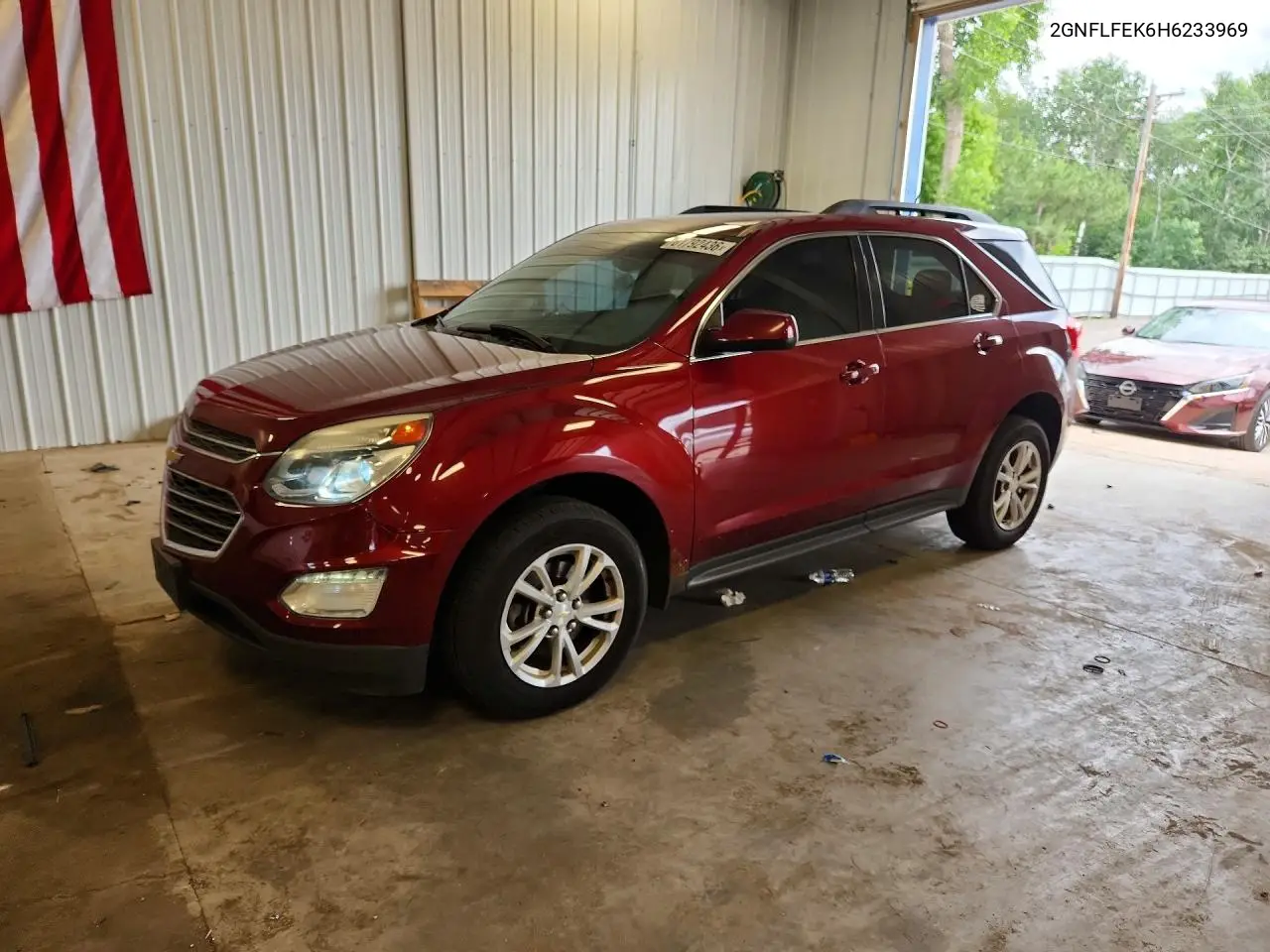 2017 Chevrolet Equinox Lt VIN: 2GNFLFEK6H6233969 Lot: 61792436