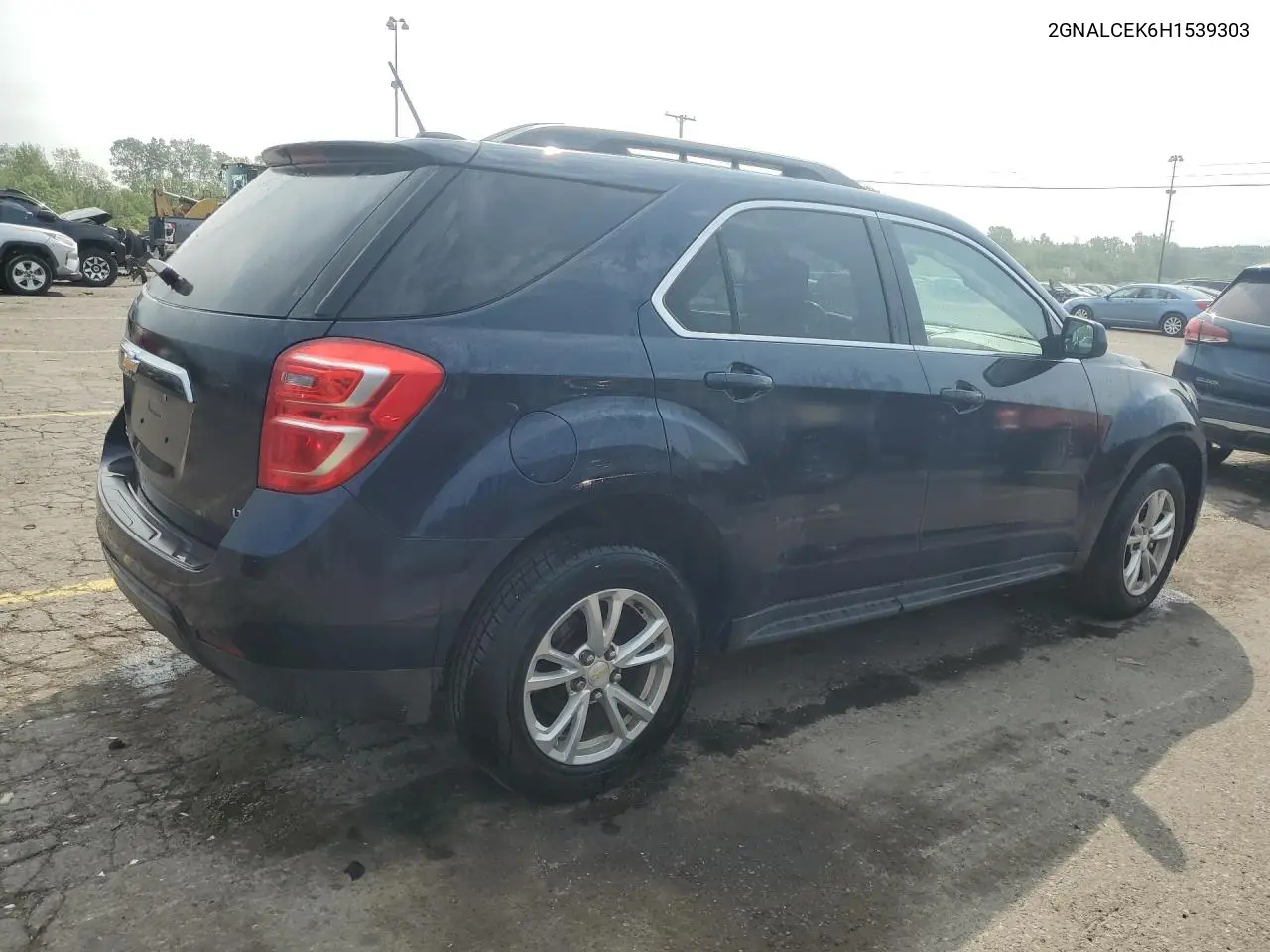 2017 Chevrolet Equinox Lt VIN: 2GNALCEK6H1539303 Lot: 61814446