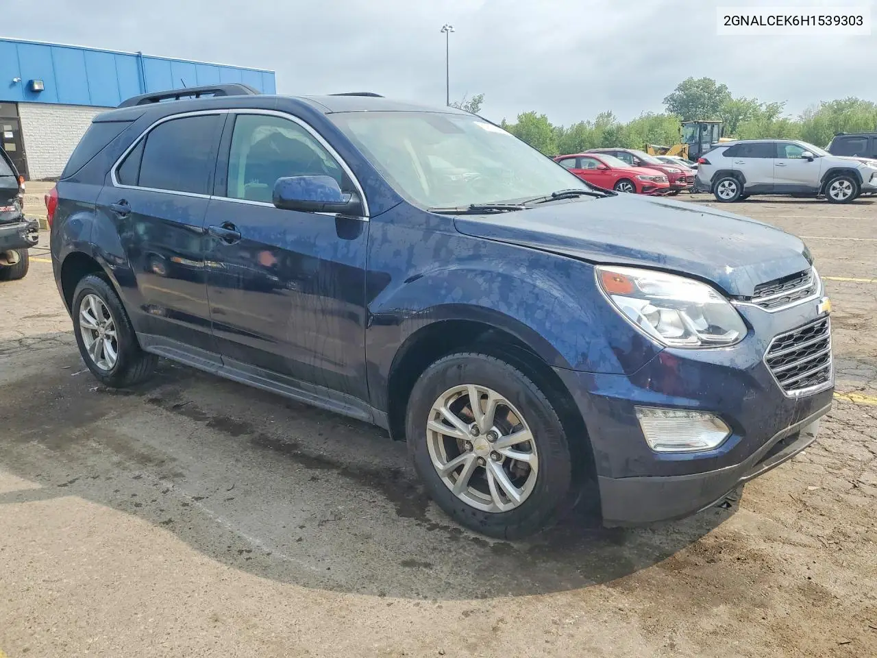 2017 Chevrolet Equinox Lt VIN: 2GNALCEK6H1539303 Lot: 61814446