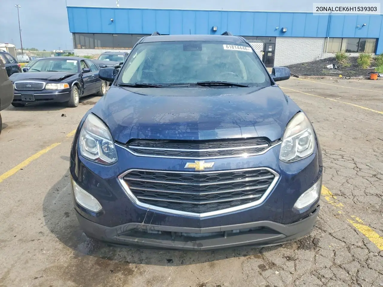 2017 Chevrolet Equinox Lt VIN: 2GNALCEK6H1539303 Lot: 61814446
