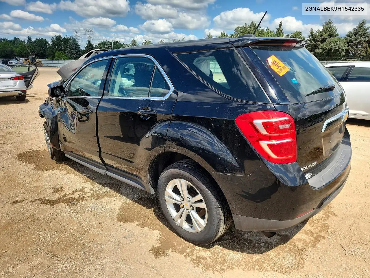 2GNALBEK9H1542335 2017 Chevrolet Equinox Ls