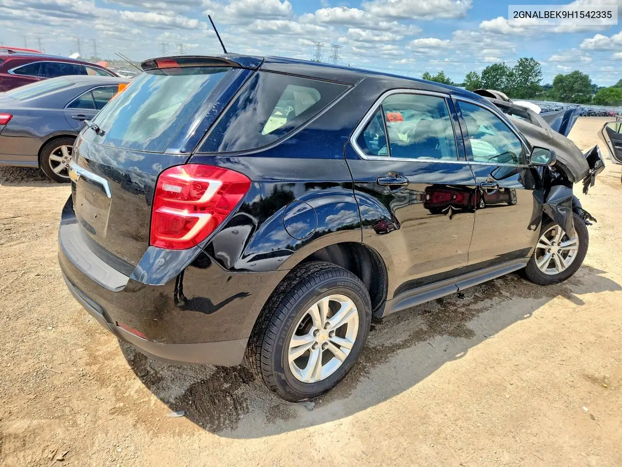 2GNALBEK9H1542335 2017 Chevrolet Equinox Ls
