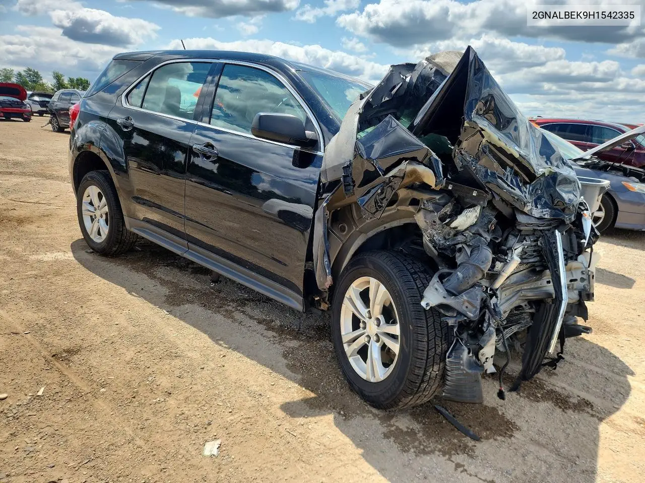 2GNALBEK9H1542335 2017 Chevrolet Equinox Ls