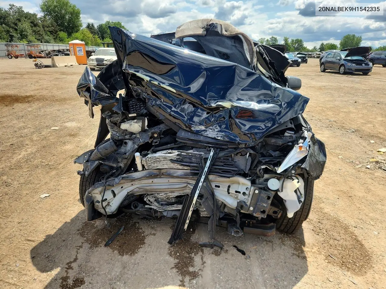2GNALBEK9H1542335 2017 Chevrolet Equinox Ls