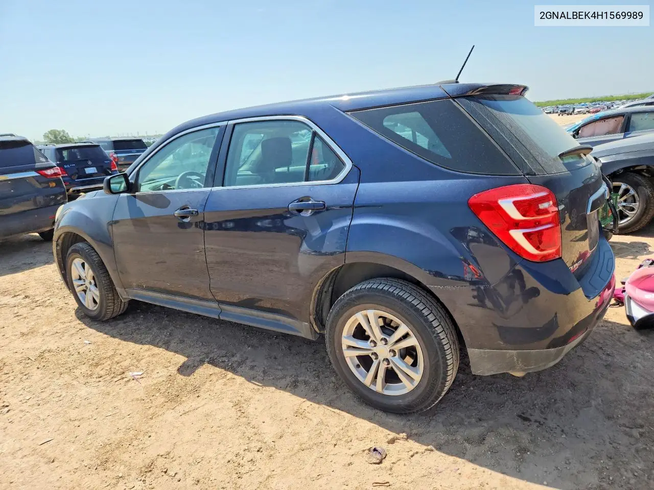 2017 Chevrolet Equinox Ls VIN: 2GNALBEK4H1569989 Lot: 62027796