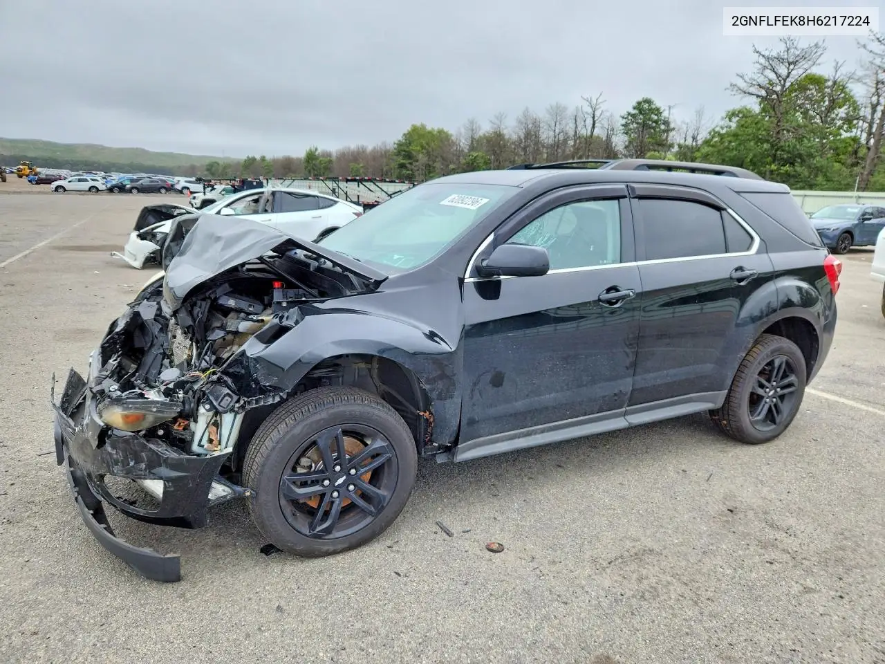 2017 Chevrolet Equinox Lt VIN: 2GNFLFEK8H6217224 Lot: 62092296