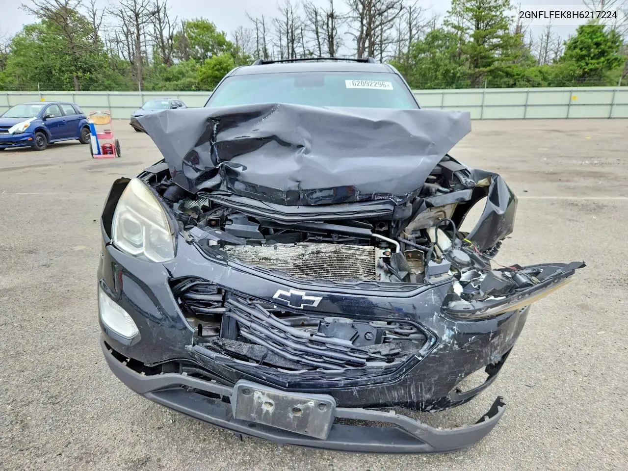 2017 Chevrolet Equinox Lt VIN: 2GNFLFEK8H6217224 Lot: 62092296