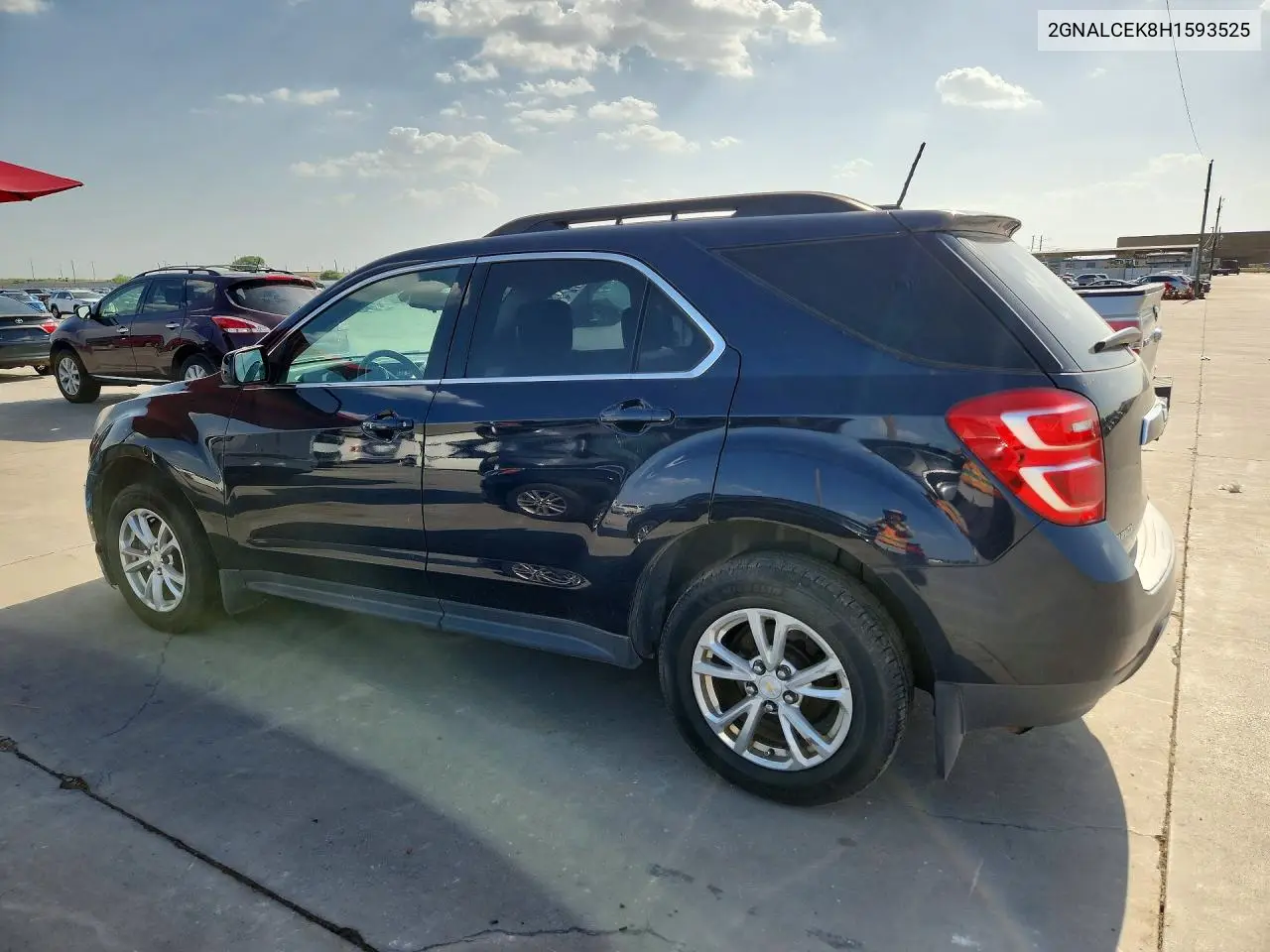 2017 Chevrolet Equinox Lt VIN: 2GNALCEK8H1593525 Lot: 62165026