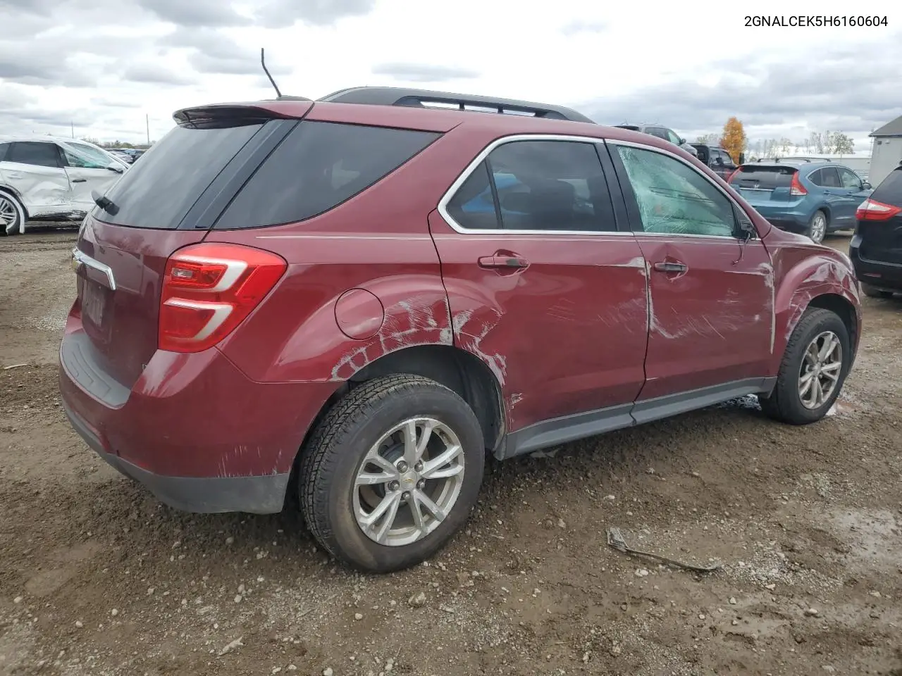 2GNALCEK5H6160604 2017 Chevrolet Equinox Lt