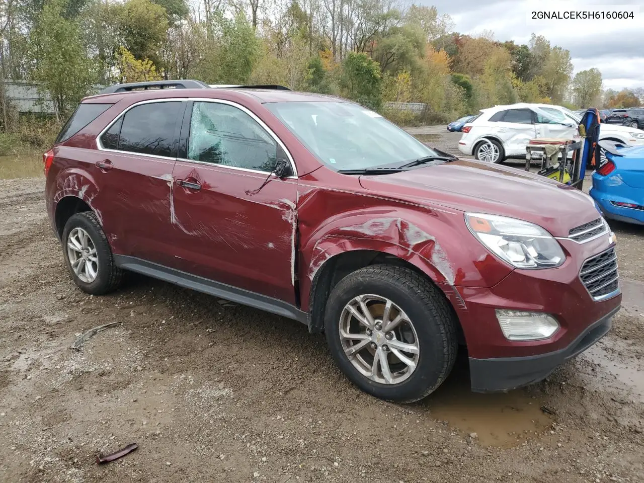 2GNALCEK5H6160604 2017 Chevrolet Equinox Lt