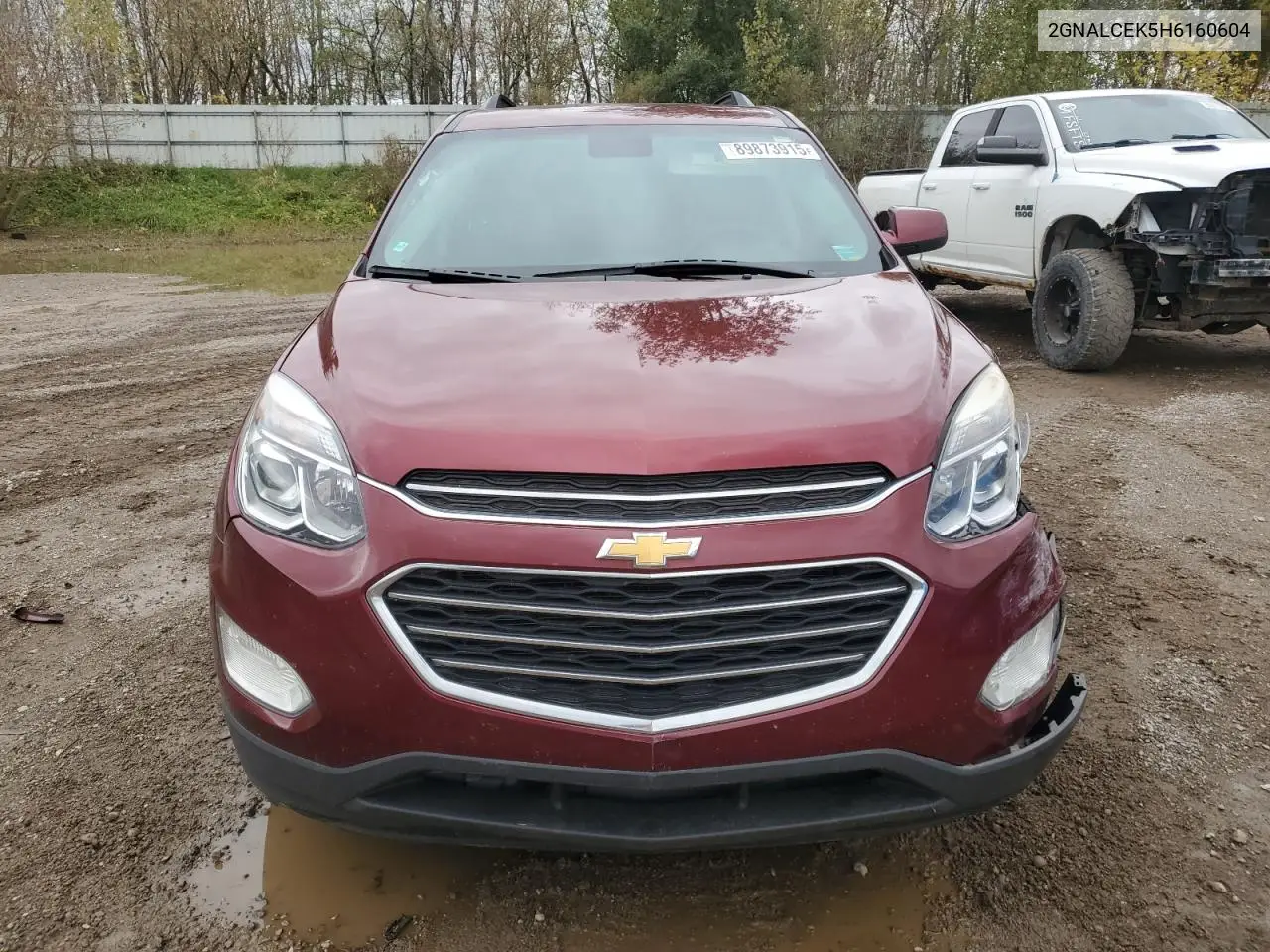 2GNALCEK5H6160604 2017 Chevrolet Equinox Lt