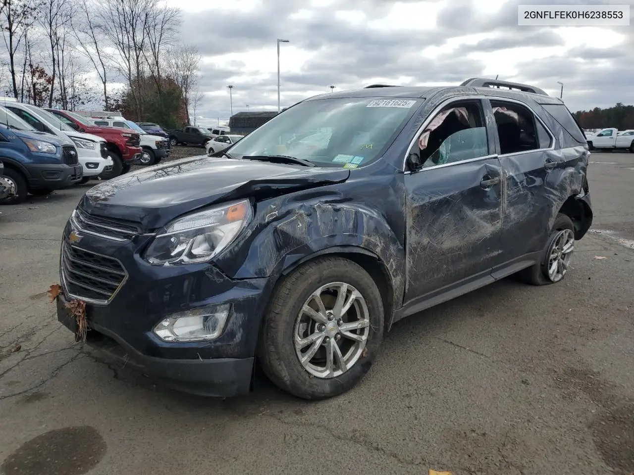2GNFLFEK0H6238553 2017 Chevrolet Equinox Lt