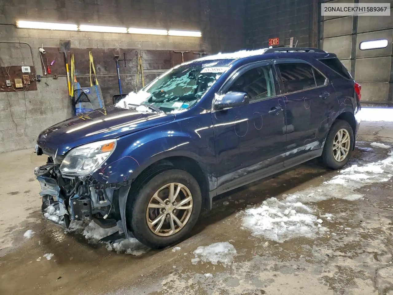 2GNALCEK7H1589367 2017 Chevrolet Equinox Lt