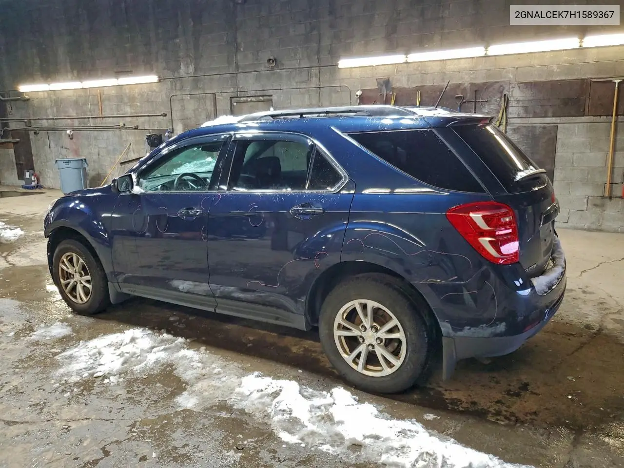 2GNALCEK7H1589367 2017 Chevrolet Equinox Lt