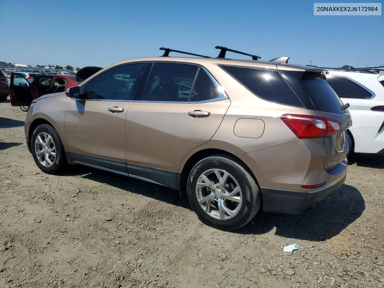 2018 Chevrolet Equinox Lt VIN: 2GNAXKEX2J6172984 Lot: 57601026