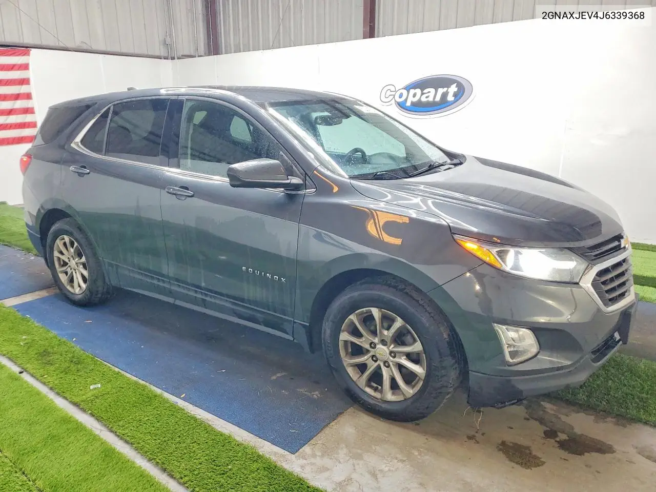 2018 Chevrolet Equinox Lt VIN: 2GNAXJEV4J6339368 Lot: 58443846