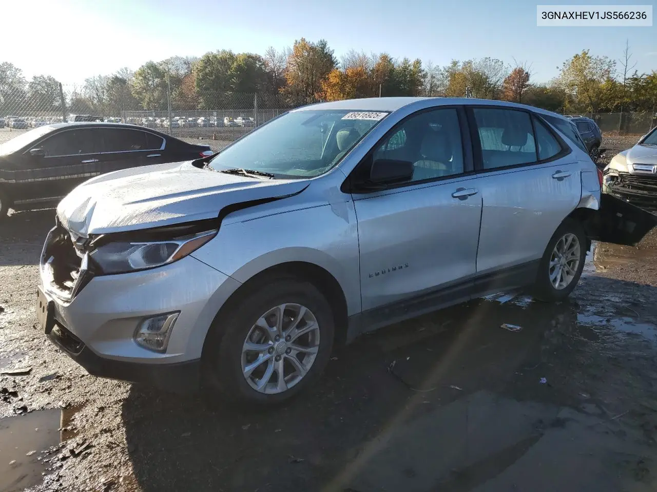 3GNAXHEV1JS566236 2018 Chevrolet Equinox Ls