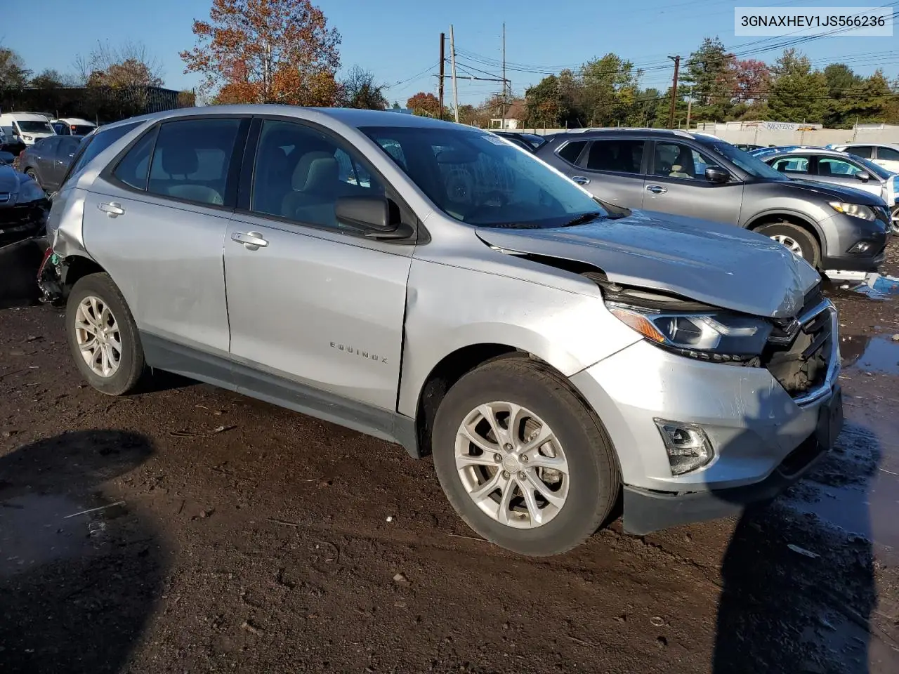 3GNAXHEV1JS566236 2018 Chevrolet Equinox Ls