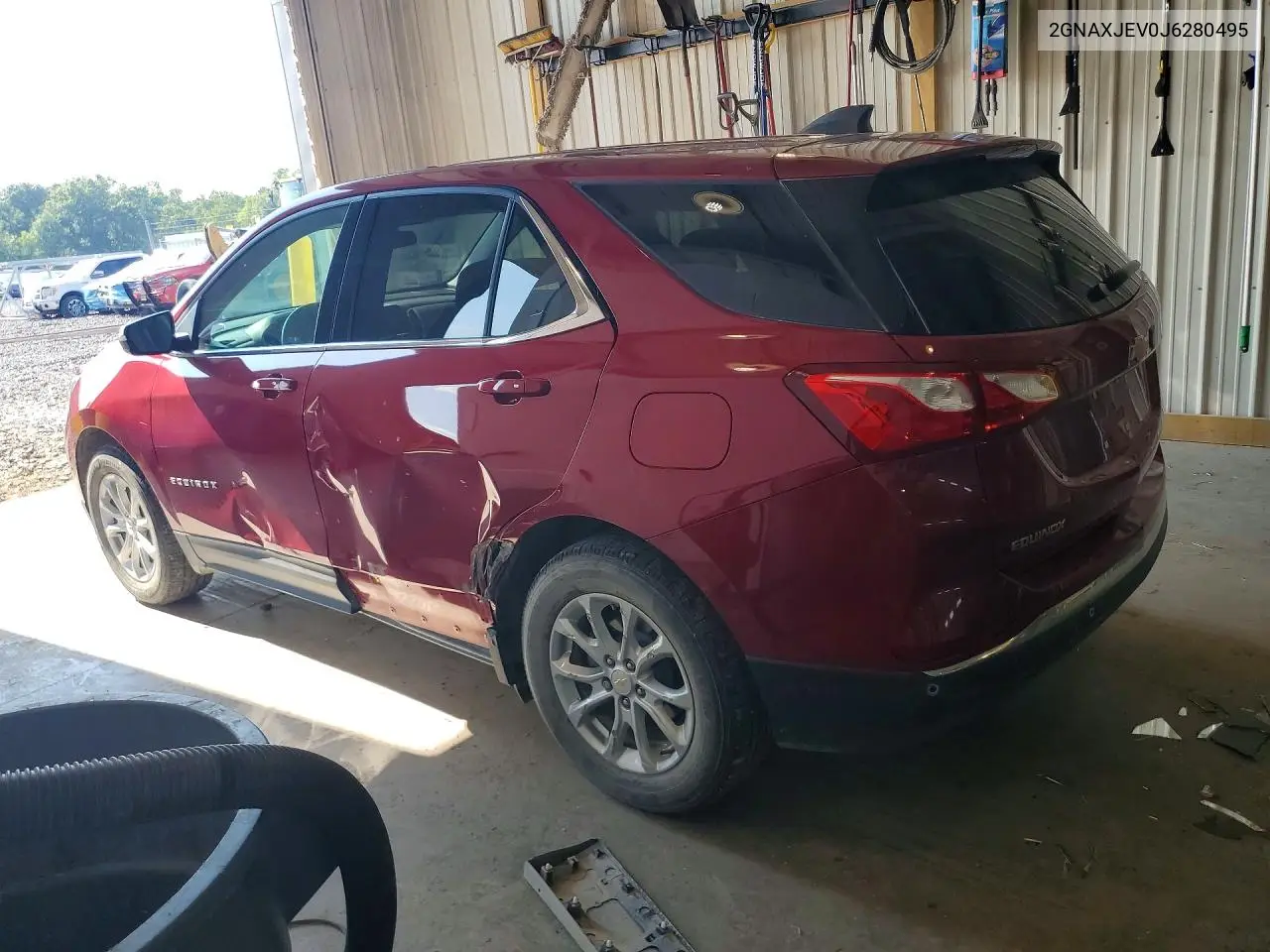 2018 Chevrolet Equinox Lt VIN: 2GNAXJEV0J6280495 Lot: 60219086