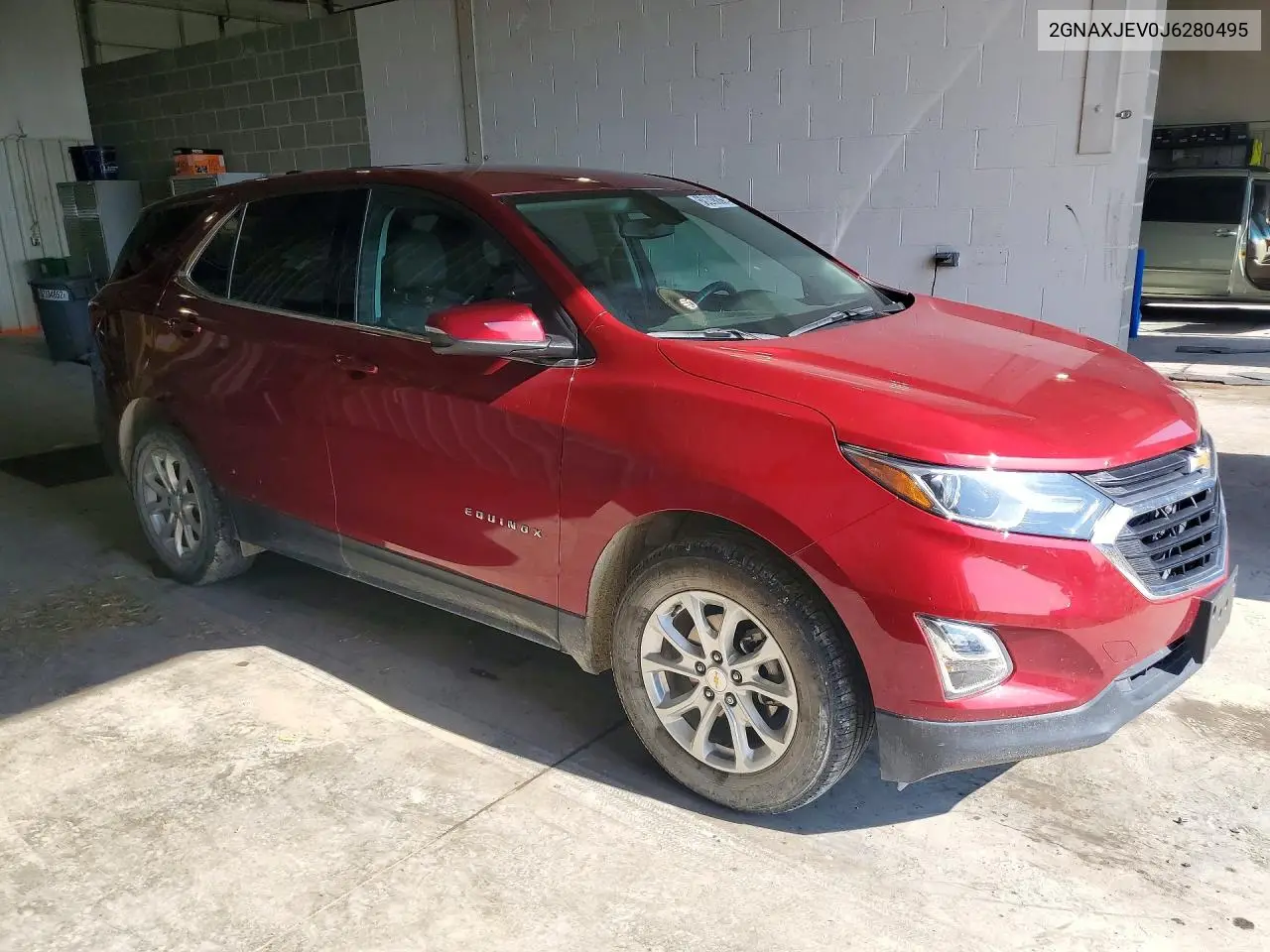 2018 Chevrolet Equinox Lt VIN: 2GNAXJEV0J6280495 Lot: 60219086