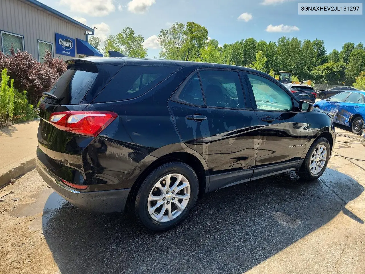 2018 Chevrolet Equinox Ls VIN: 3GNAXHEV2JL131297 Lot: 60462646
