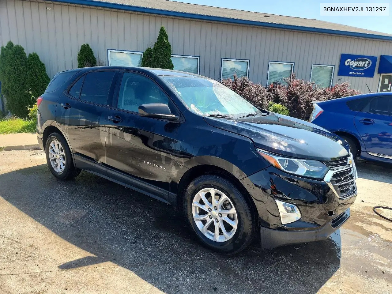 2018 Chevrolet Equinox Ls VIN: 3GNAXHEV2JL131297 Lot: 60462646