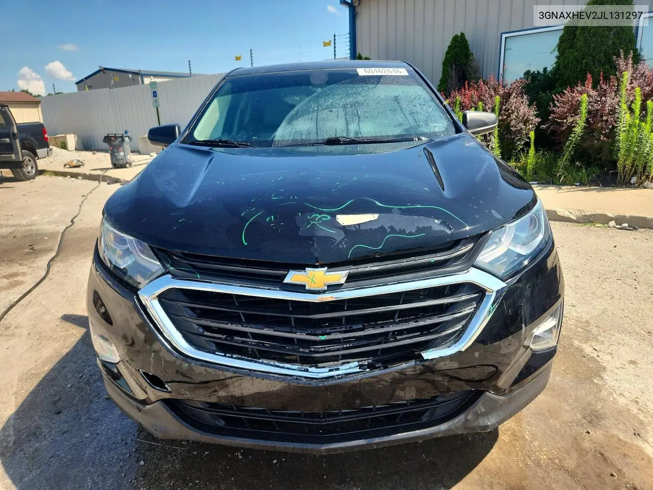 2018 Chevrolet Equinox Ls VIN: 3GNAXHEV2JL131297 Lot: 60462646