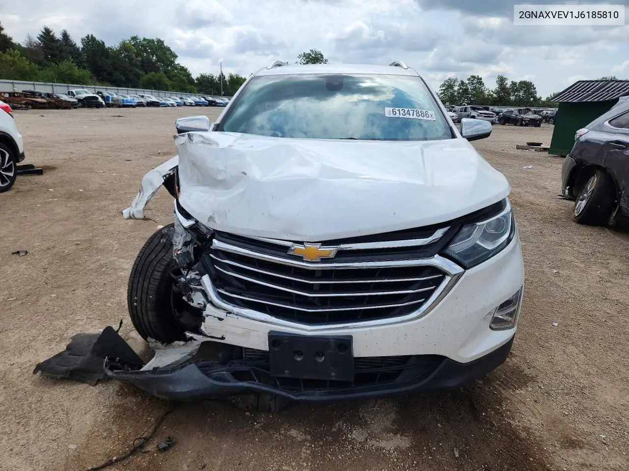 2018 Chevrolet Equinox Premier VIN: 2GNAXVEV1J6185810 Lot: 61347886