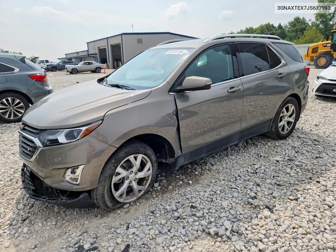 2018 Chevrolet Equinox Lt VIN: 3GNAXTEX7JS637993 Lot: 61374156