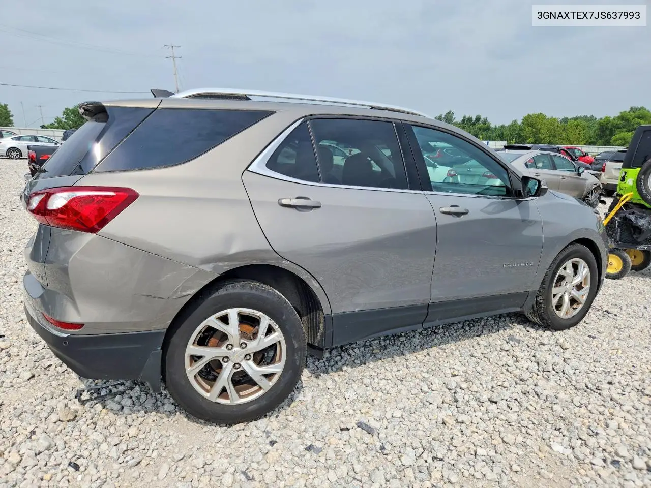 2018 Chevrolet Equinox Lt VIN: 3GNAXTEX7JS637993 Lot: 61374156