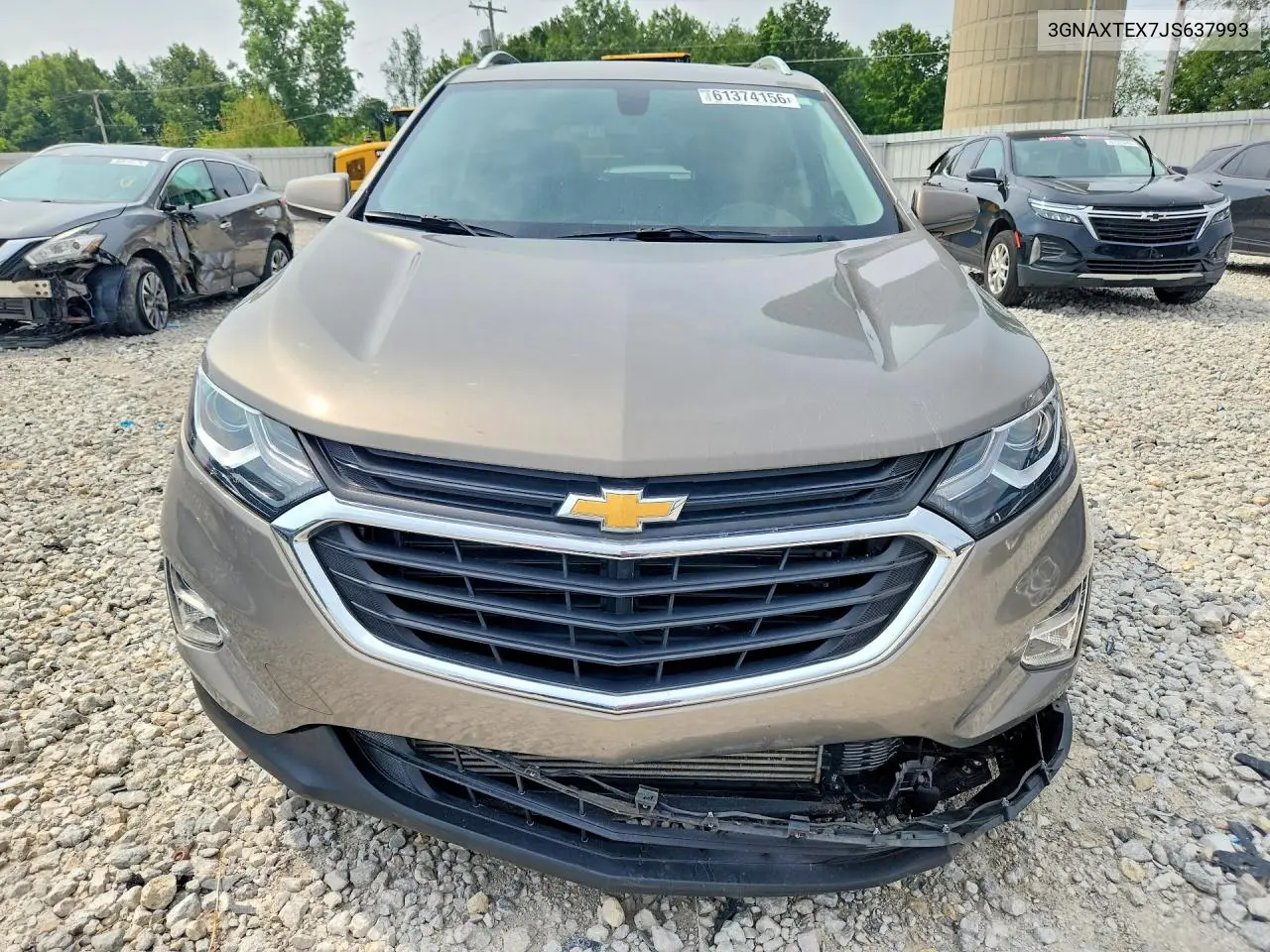 2018 Chevrolet Equinox Lt VIN: 3GNAXTEX7JS637993 Lot: 61374156
