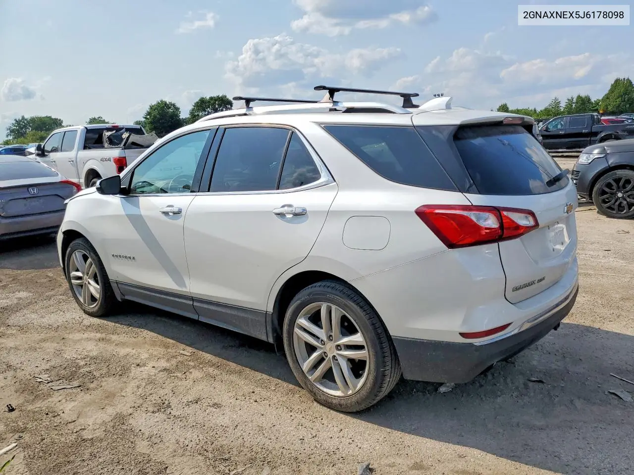 2018 Chevrolet Equinox Premier VIN: 2GNAXNEX5J6178098 Lot: 61584386