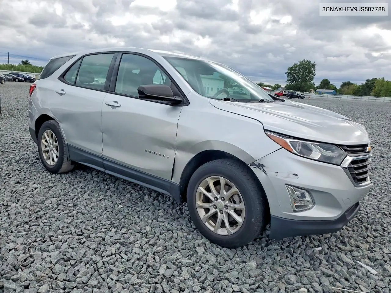 2018 Chevrolet Equinox Ls VIN: 3GNAXHEV9JS507788 Lot: 61956506