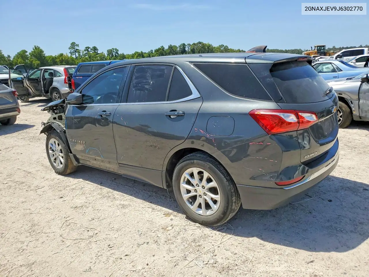 2018 Chevrolet Equinox Lt VIN: 2GNAXJEV9J6302770 Lot: 62029906