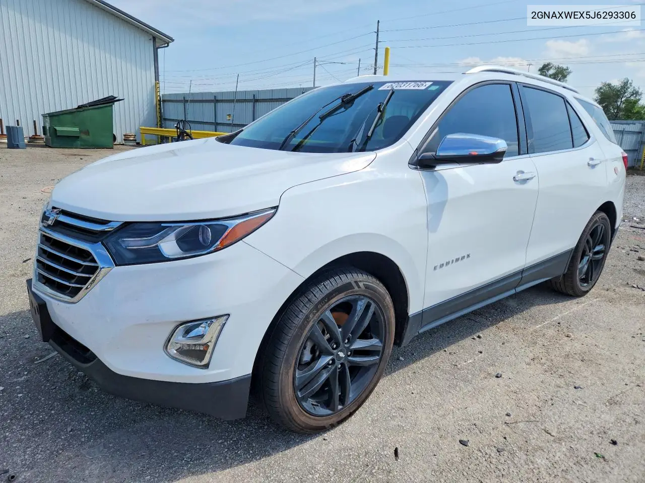 2018 Chevrolet Equinox Premier VIN: 2GNAXWEX5J6293306 Lot: 62031766