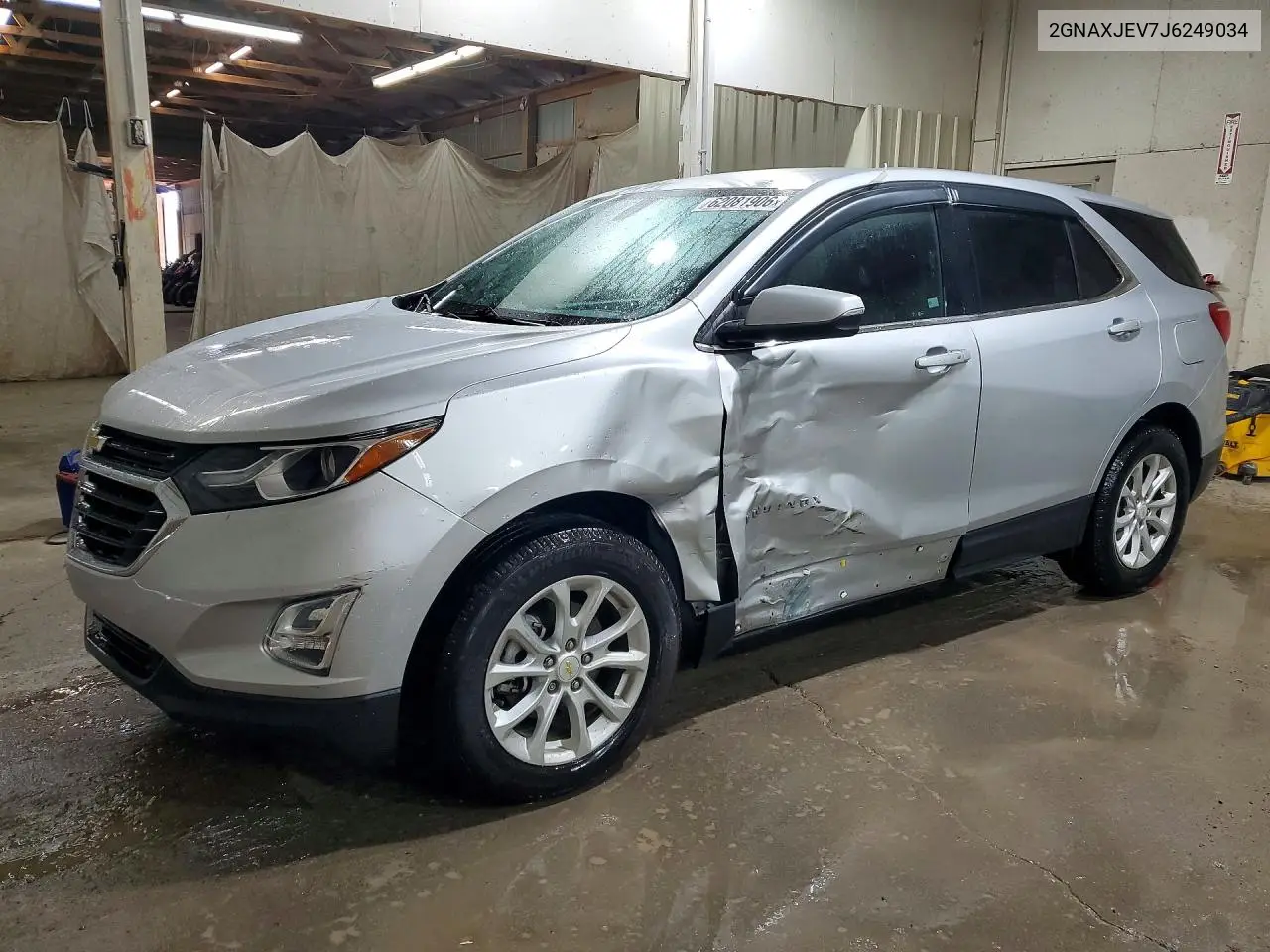 2018 Chevrolet Equinox Lt VIN: 2GNAXJEV7J6249034 Lot: 62081906