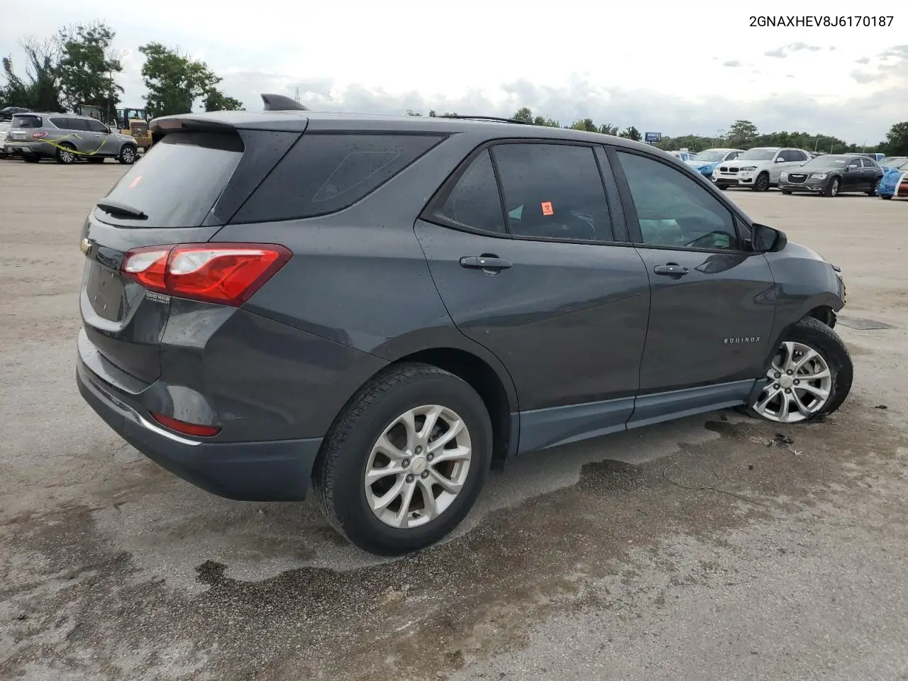 2GNAXHEV8J6170187 2018 Chevrolet Equinox Ls