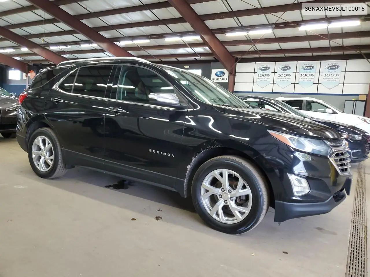 3GNAXMEV8JL100015 2018 Chevrolet Equinox Premier