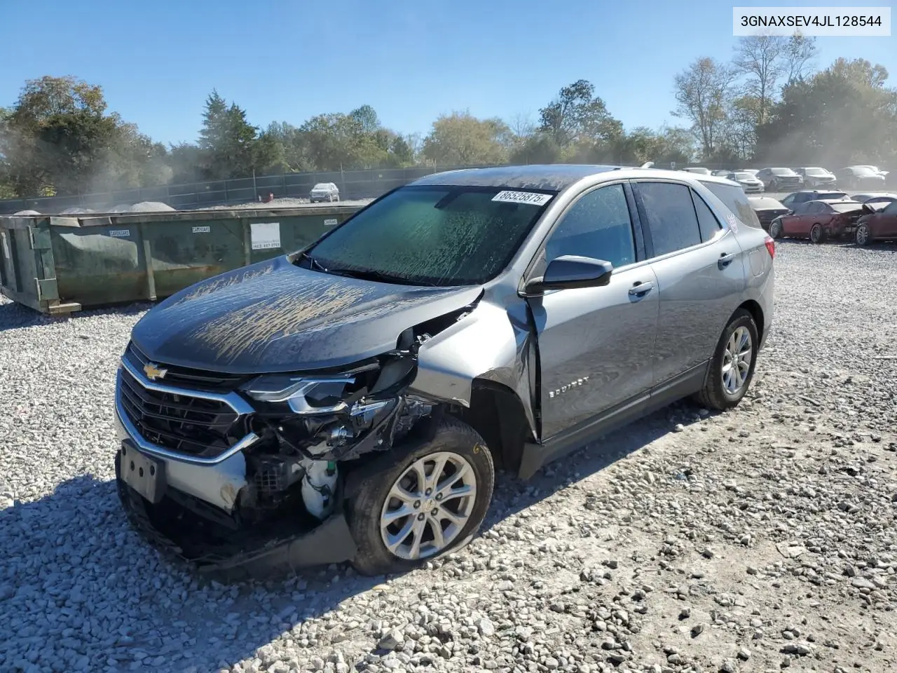 3GNAXSEV4JL128544 2018 Chevrolet Equinox Lt