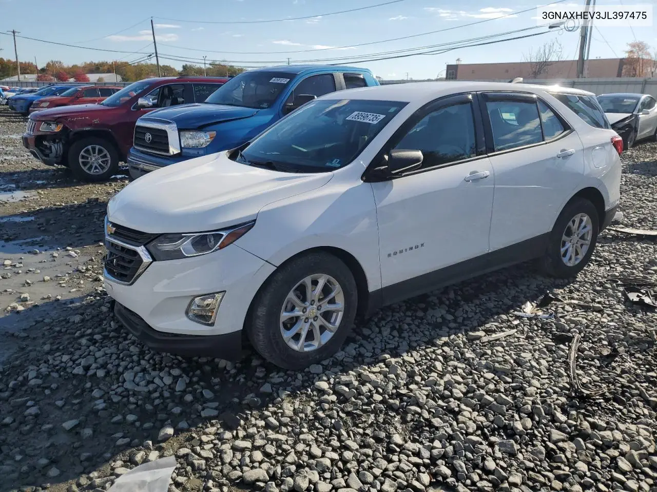 3GNAXHEV3JL397475 2018 Chevrolet Equinox Ls