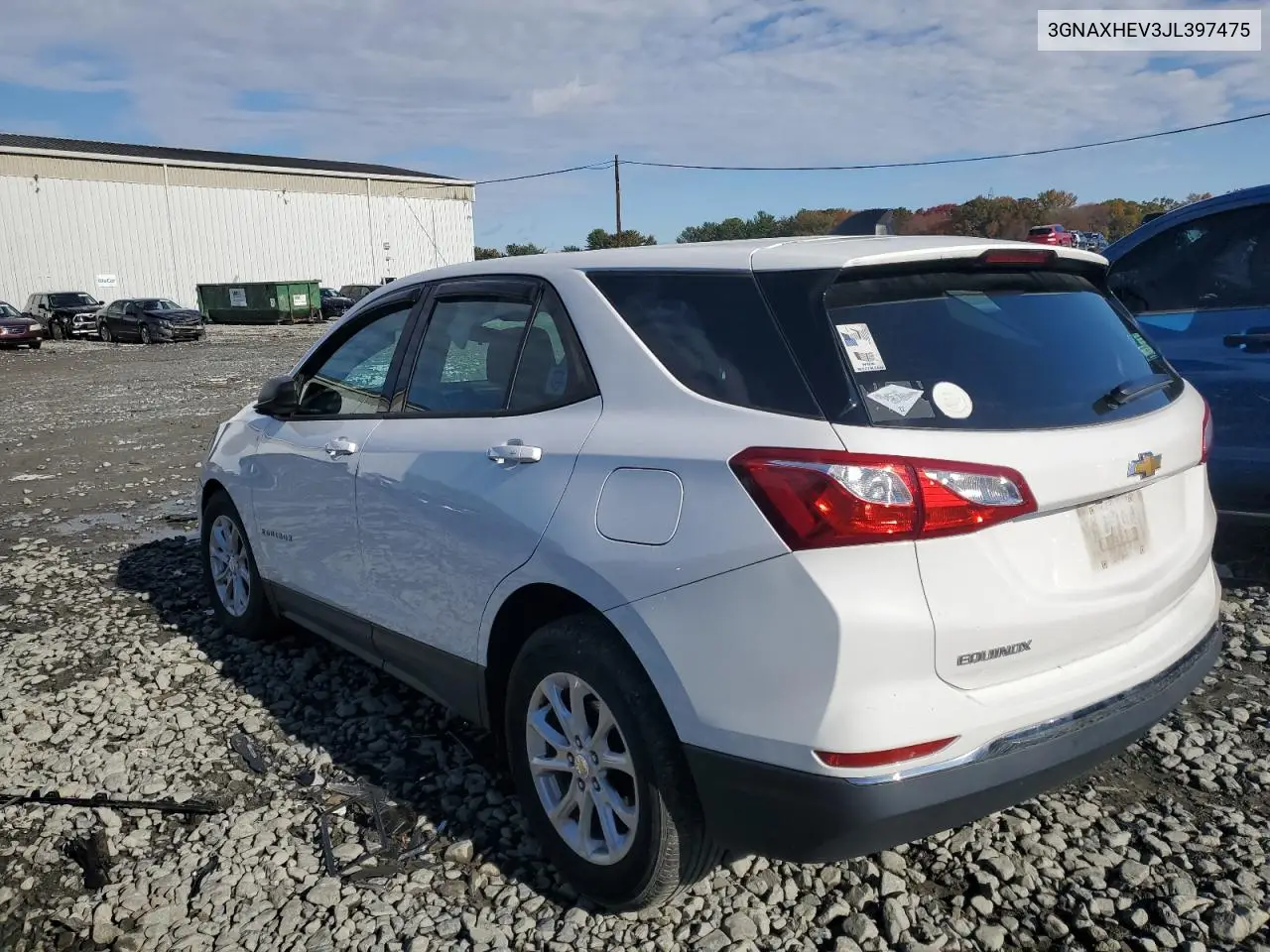 3GNAXHEV3JL397475 2018 Chevrolet Equinox Ls