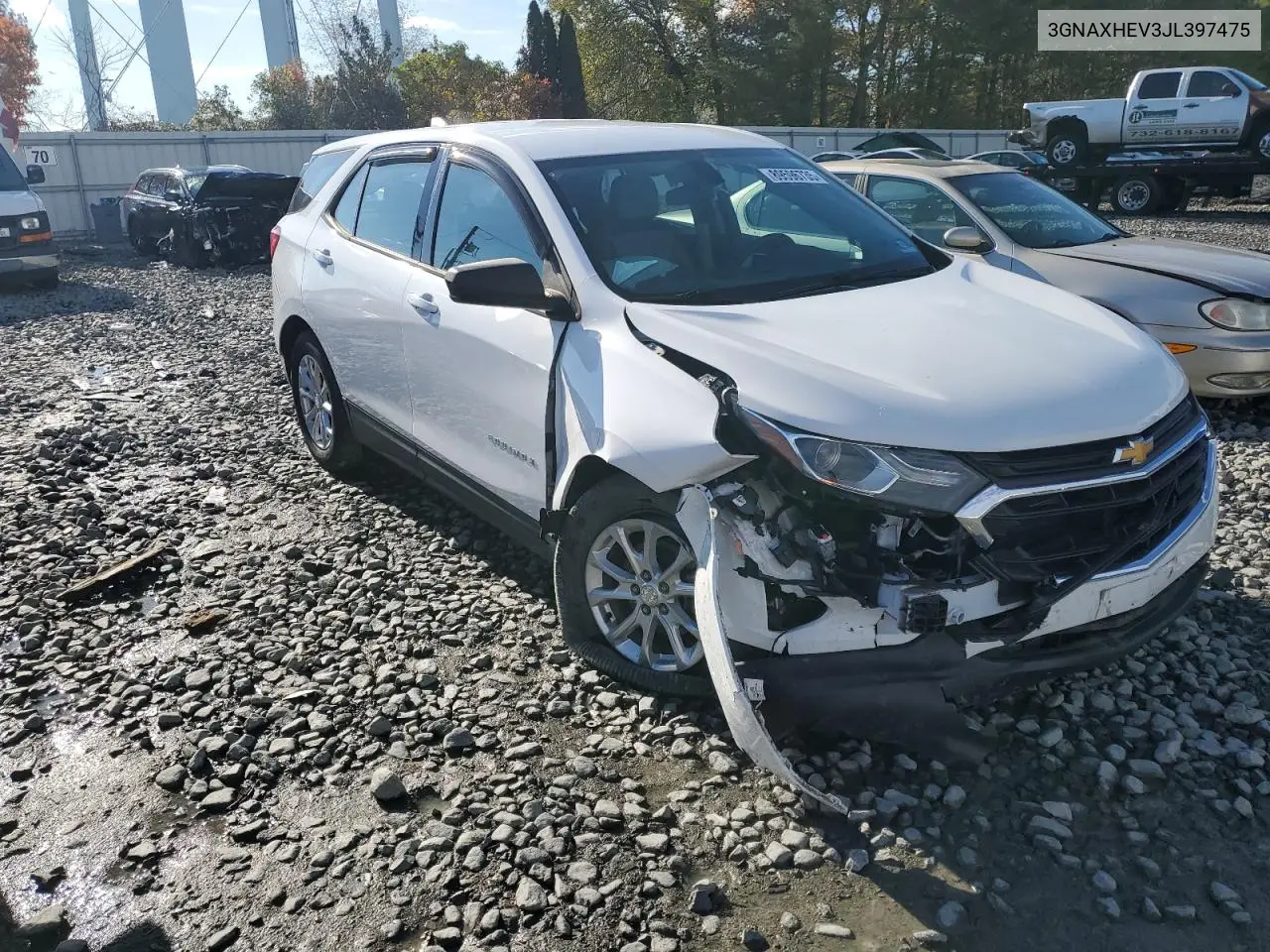 3GNAXHEV3JL397475 2018 Chevrolet Equinox Ls