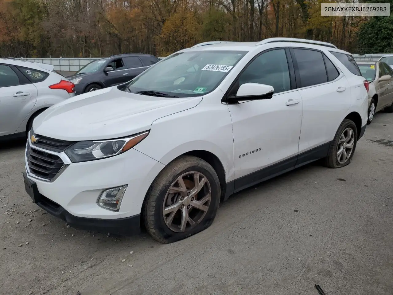 2GNAXKEX8J6269283 2018 Chevrolet Equinox Lt