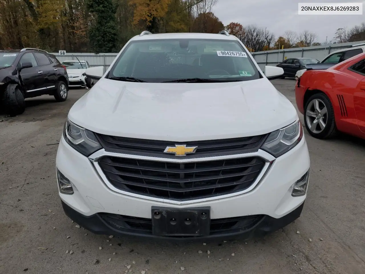 2GNAXKEX8J6269283 2018 Chevrolet Equinox Lt
