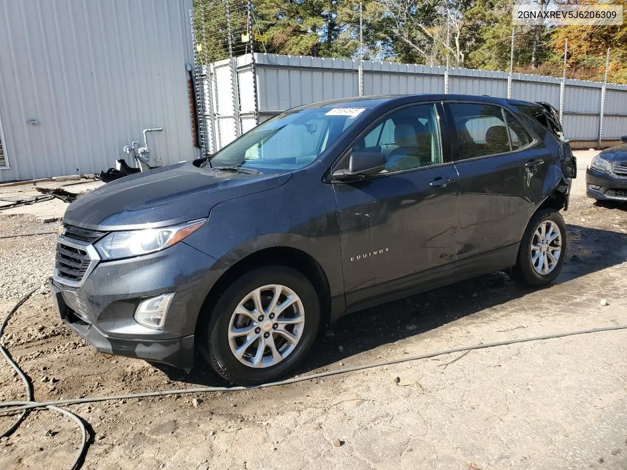 2GNAXREV5J6206309 2018 Chevrolet Equinox Ls