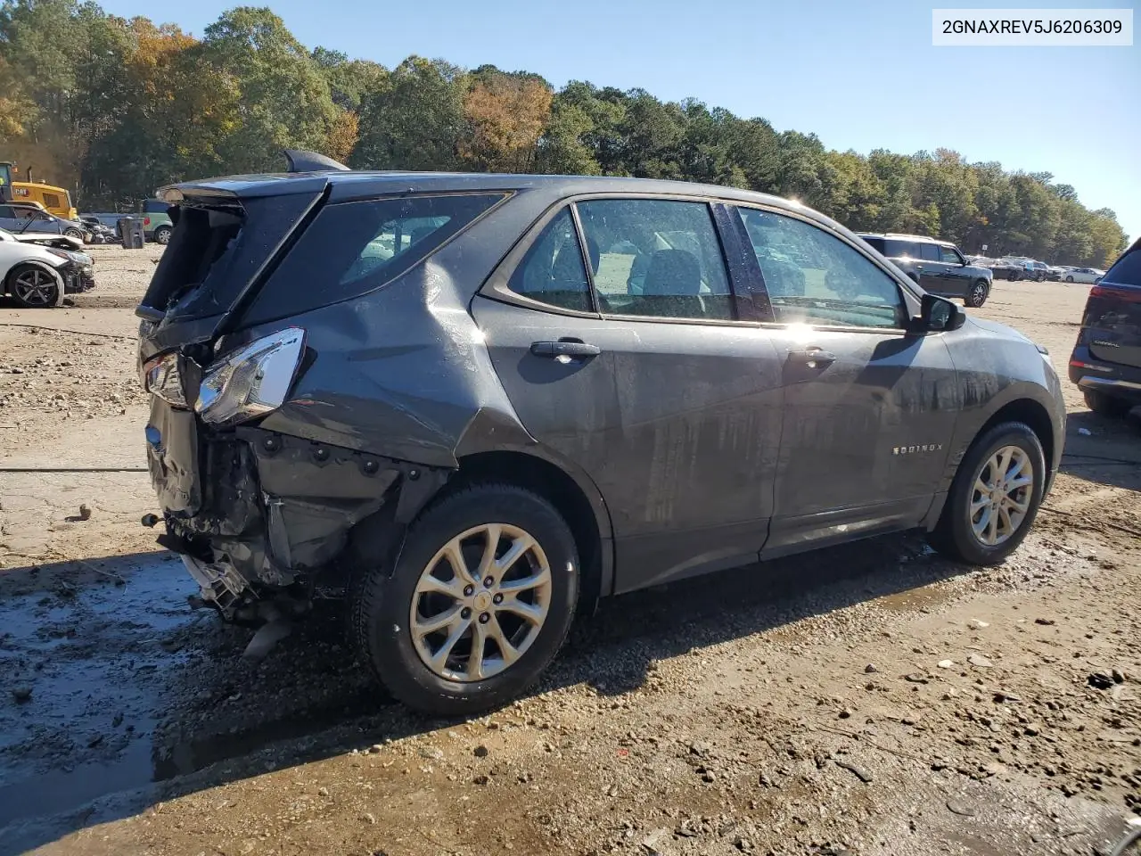 2GNAXREV5J6206309 2018 Chevrolet Equinox Ls
